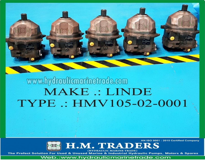 Used NEW MOTOR HMV105-02 0001 Hydraulic